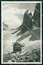 Bolzano Sesto Rifugio Benito Mussolini Foto cartolina RT2806
