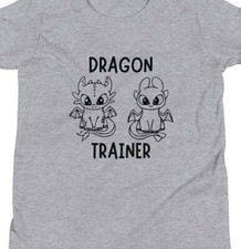 Maglietta Dragon Trainer Drago Sdentato anime
