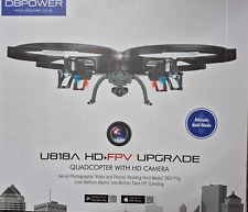 DBPOWER FPV Drone con telecamera Wi-Fi Live Video 4 canali 6 assi Rtf usato