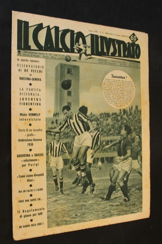 Rivista calcio illustrato - rivista,