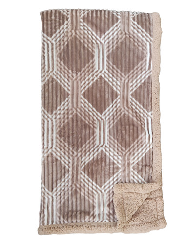 Coperta plaid pile con - plaid, in