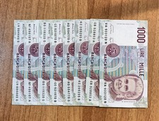 1000 Lire Maria Montessori  Tutti I Decreti da SUP a FDS Lotto SET