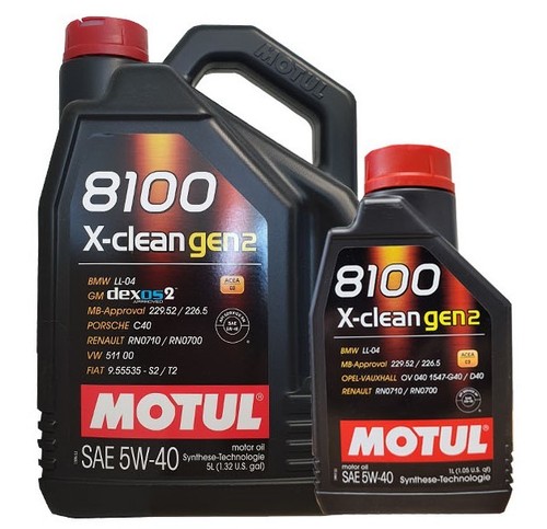 Olio motore motul - 8100, x-clean