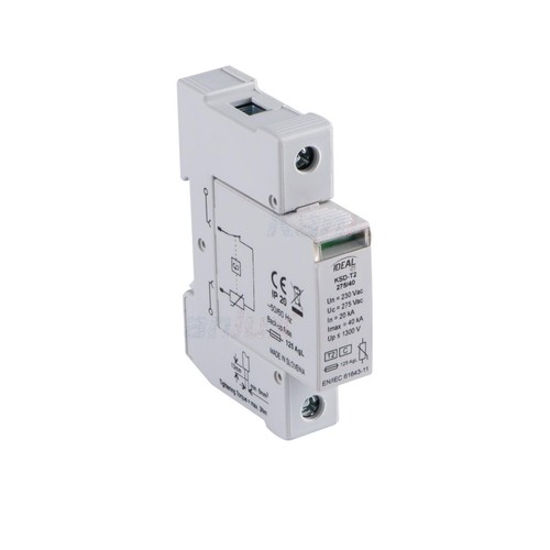 Scaricatore tensione 1p - t2,