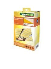 Windhager Tenda Vela Parasole per tendicorda, Protezione Solare, pergola o Giard