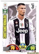 RONALDO Juventus ADRENALYN XL card 179 Calciatori PANINI 2018-19 INTROVABILE NEW