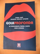 Book libro GOLA PROFONDA LINDA