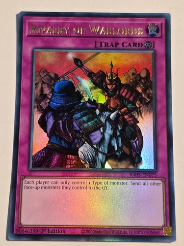 Rivalry warlords ultra - rivalry, of