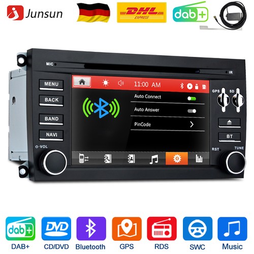 Dab per porsche cayenne hd - 7", dab+