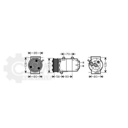 Compressore climatizzatore per - compressore,