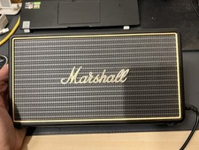 Marshall Stockwell 25W Portable Bluetooth Speaker Black Great Condition.