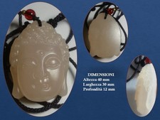Pendente in pietra testa Buddha