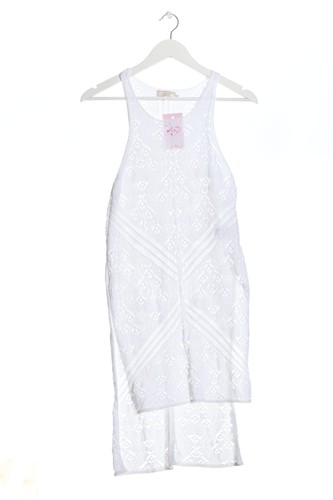 Cream abito pizzo donna - in,