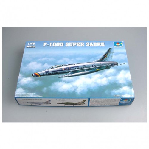 Trumpeter 100d super - trumpeter, f-100d