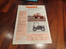 County Muli 50 & Metrac veicoli modelli LGP trattore vendita brochure volantino