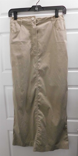 Maxi gonna leggera beige