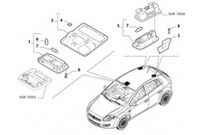 735445086 - Plafoniera FIAT