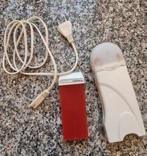 Scaldacera a Rullo Bianco 110-240V 50/60H 25W + 1 ricarica di cera roll-on