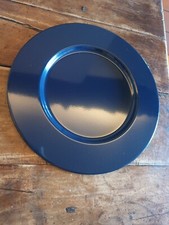 10 sottopiatti metallo blu