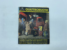 RIVISTA QUATTRORUOTE ANNATA 1960 DICAMBRE GIORNALE LIBRO