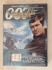 DVD SEALED JAMES BOND PLATINUM COLLECTION : 007 AL SERVIZIO DI SUA MAESTA'