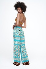 ZARA PALAZZO Boho flowing wide