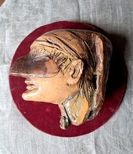 CERAMICA TESTA DI PULCINELLA ANNI '40