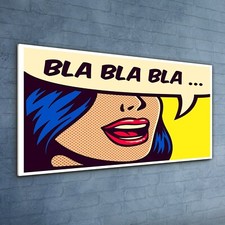 Painting Abstract Bla Bla Bla