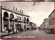 CARTOLINA BATTIPAGLIA  B/N NON   VIAGGIATA   PIAZZA CONFORTI AUTOBUS OCCASIONE