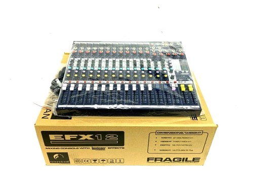 Soundcraft efx12 mixer 12ch - soundcraft,