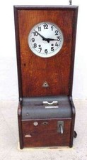 timbracartellini ora elettrica marcatempo da fabbrica anni 30 pendolo orologio