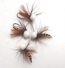6 api mosche artificiali pesca