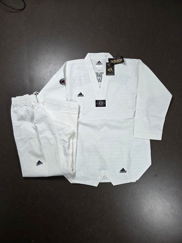 Dobok adidas taekwondo - taekwondo, blanc
