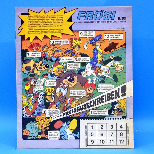 Ddr frösi 1982 pionieri - frösi,