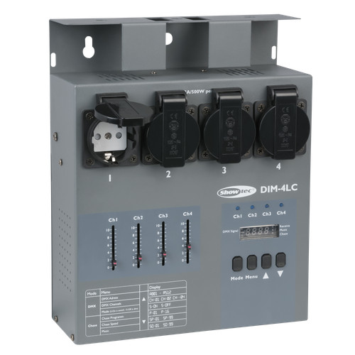 Showtec dim 4lc canali dmx - canali,