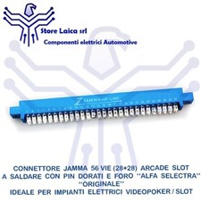 CONNETTORE JAMMA 56 VIE ARCADE SLOT PER VIDEOPOKER/SLOT/VIDEOGIOCHI  'ORIGINALE'