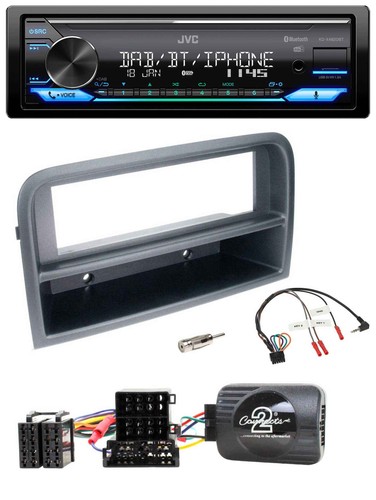 Jvc bluetooth dab usb volante - dab,