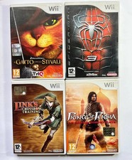 Lotto 4 giochi Nintendo Wii Italiano Come Nuovi 