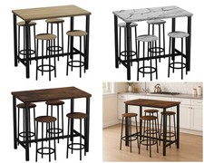 Set Tavolo Bar 5pz con