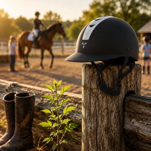 Casco equitazione ventilato - equitazione,