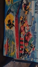 Lego city fire boat - fire,