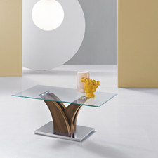 Tavolino soggiorno in vetro
