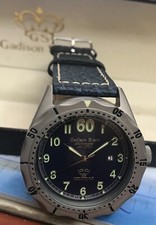 Orologio da Pilota Uomo Automatico Russo Calibro Acciaio Inox Nero GS-990