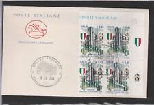 2005 fdc cavallino Juventus Campone d'Italia2004 2005 in quartina