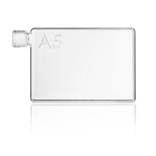 BOTTIGLIA PIATTA A5- BOTTIGLIA RIUTILIZZABILE 750 ML- BORRACCIA EXTRA PIATTA