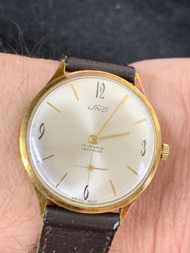 Orologio vintage uno gold - orologio,