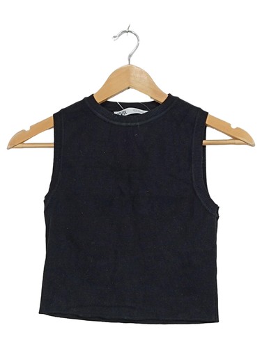 Zara gilet donna nero - zara,