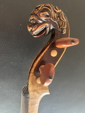 Vecchio violino 4/4 violino dalla Baviera / Mittenwald circa 1850 con perizia Old violin