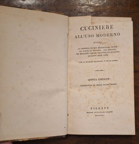 Cuciniere all uso moderno - cuciniere, all'uso