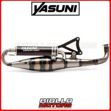 TUB906B MARMITTA YASUNI C16 BLACK TNT MOTOR ROMA 50CC 2 TEMPI NON OMOLOGATA